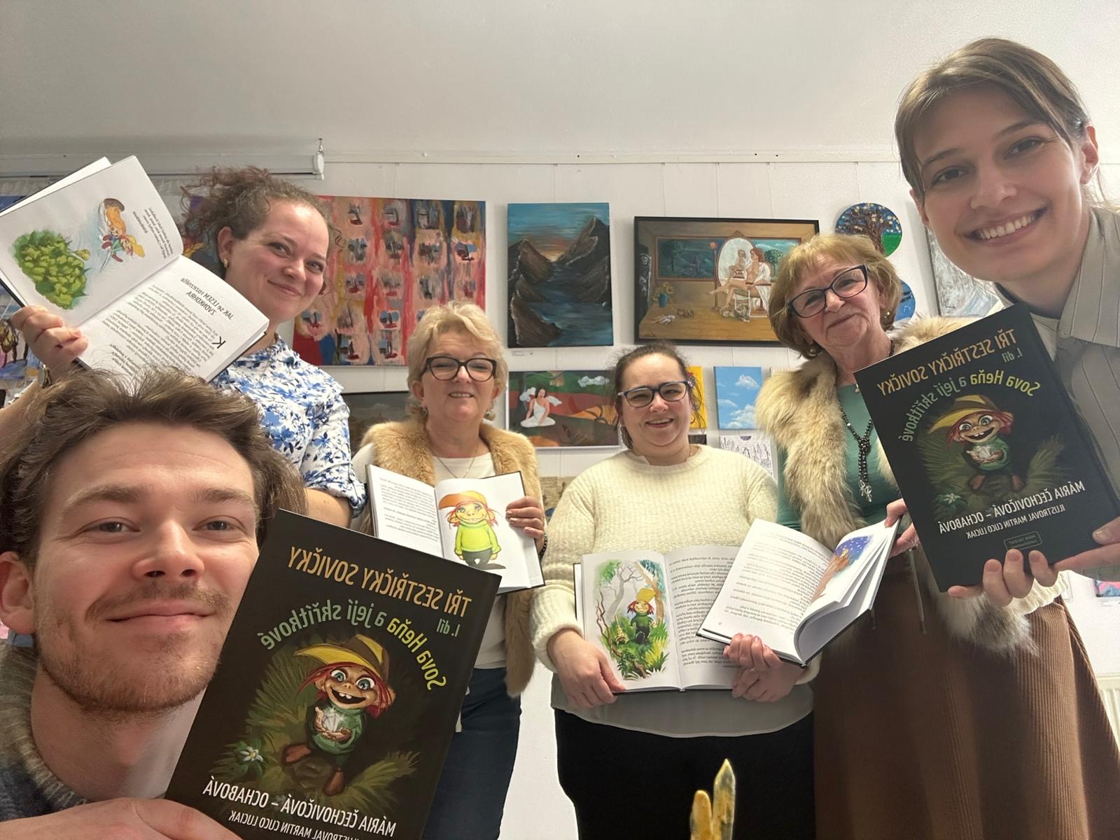 Foto-autorka na besedě se čtenáři